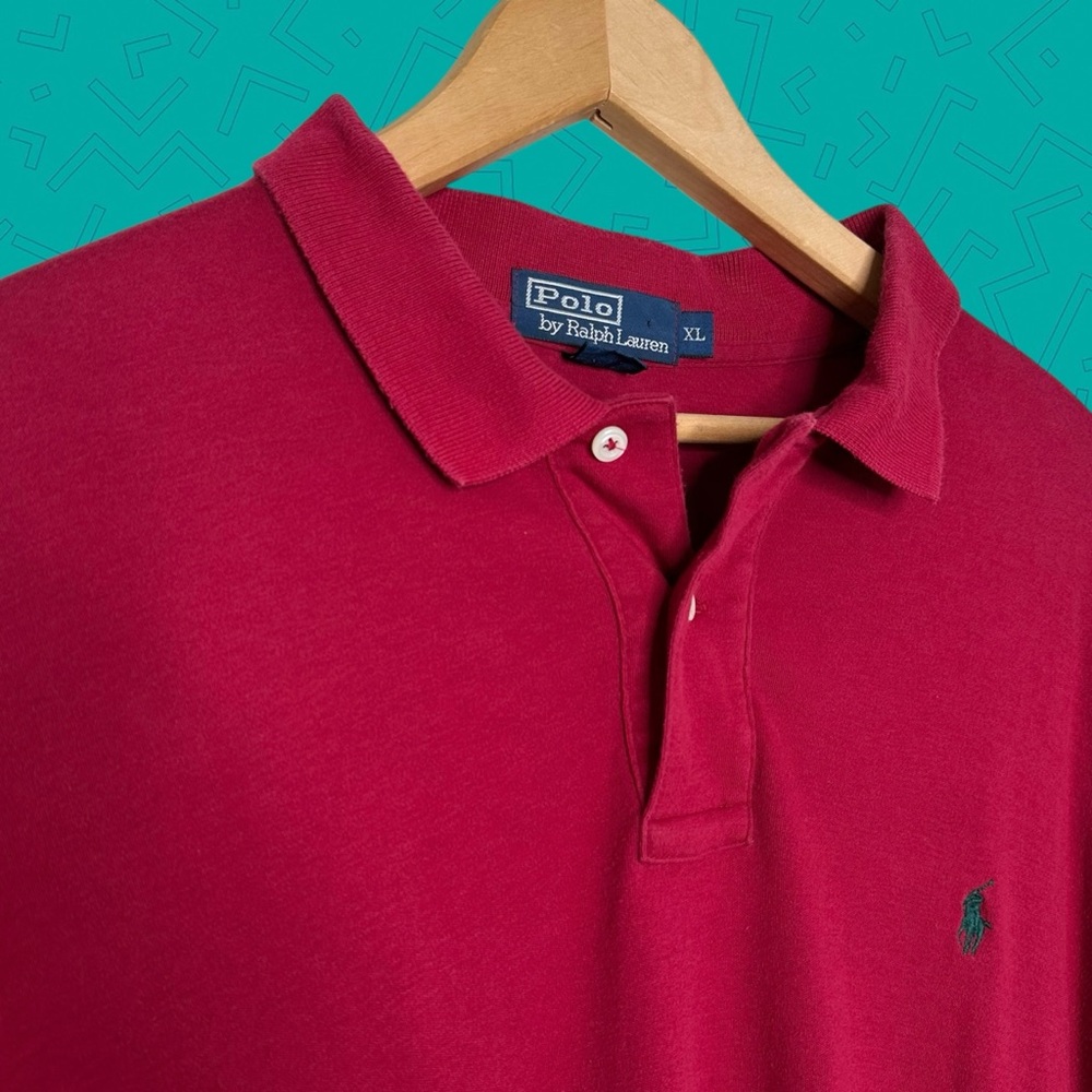 Polo Ralph Lauren Red Polo Shirt